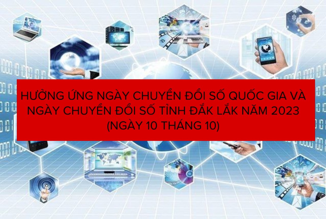 Đa dạng các hoạt động hưởng ứng Ngày Chuyển đổi số quốc gia tại tỉnh Đắk Lắk